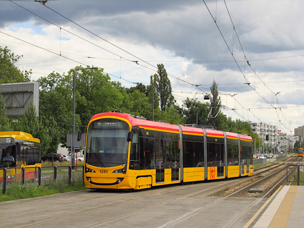 Hyundai Rotem 140N, #4282, Tramwaje Warszawskie