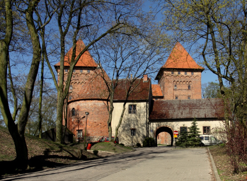 Zamek w Nidzicy.