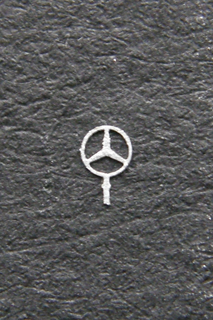 Mercedes-Benz STERN Star Logo Cooling 1,93mm gold 1:43 AutoArt PMA Norev Schuco