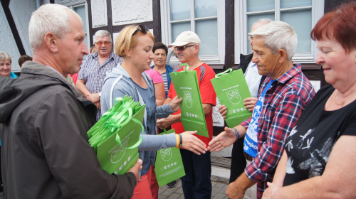 Promocja naszej gminy w Stroniu Śląskim, kolportaż ...