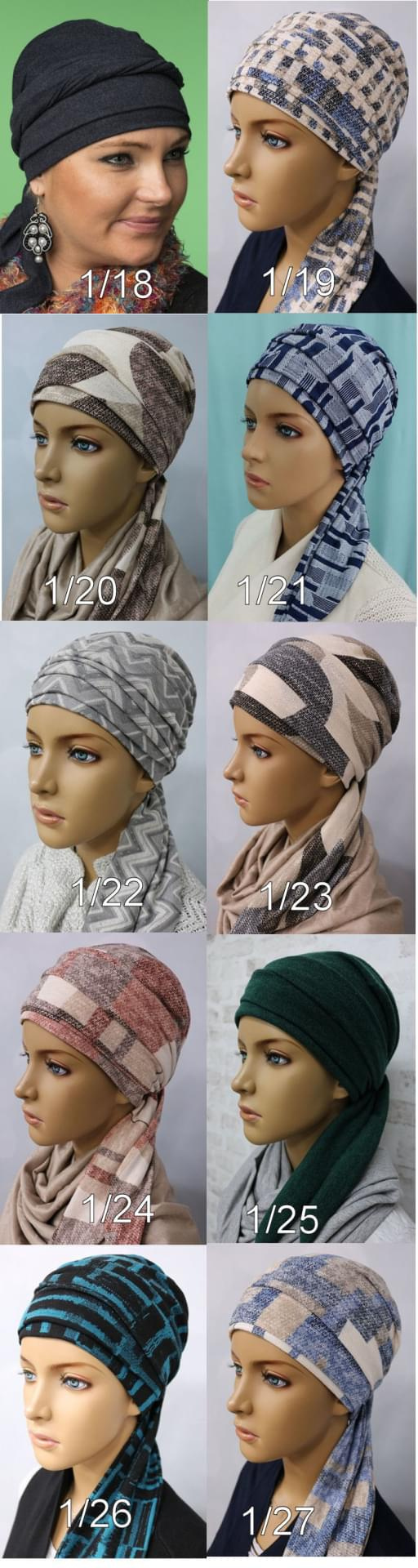 Turban Chusta Tatiana