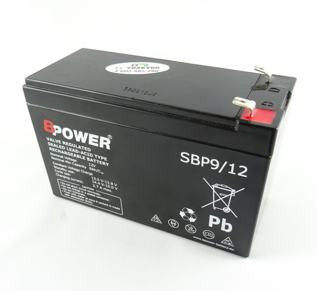 akumulator buforowy BPower 12V 9Ah