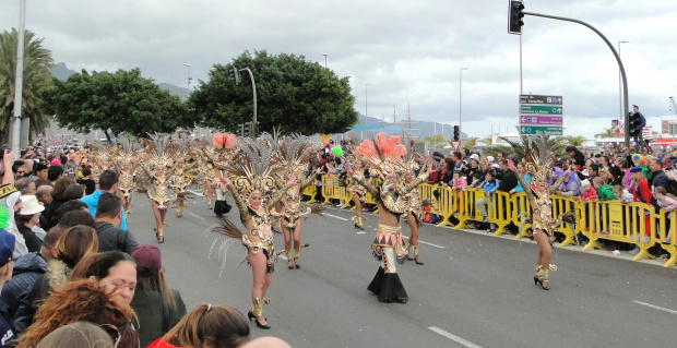 Karnawał na Teneryfie 2017 (w stolicy wyspy - Santa Cruz de Tenerife)