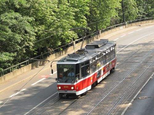 Tatra T6A5, #8741, DP Praha
