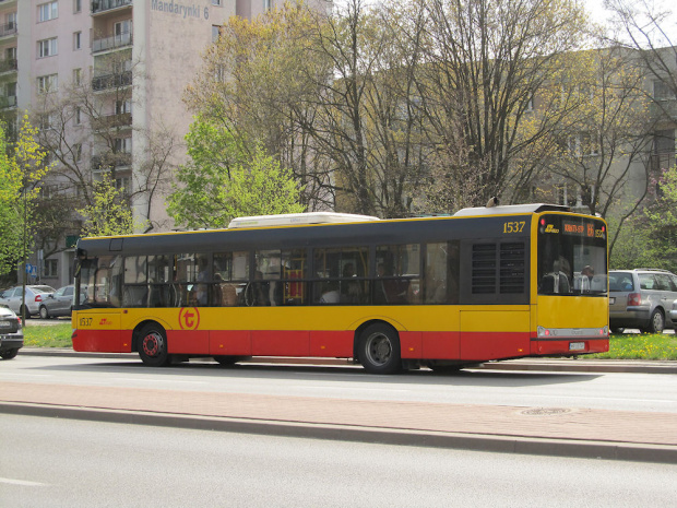 Solaris Urbino 12III, #1537, MZA Warszawa