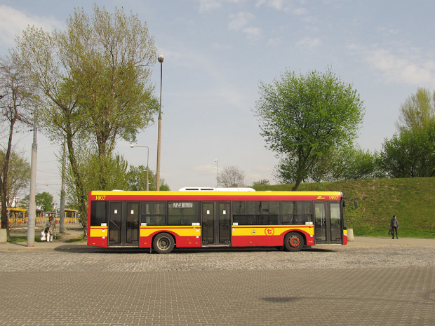 Solaris Urbino 12III, #1407, MZA Warszawa