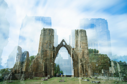 Cień dawnej świetności - ruiny katedry w Elgin