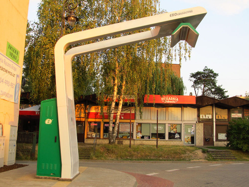 Ładowarka dla autobusów elektrycznych, w Konstancinie Jeziornej
