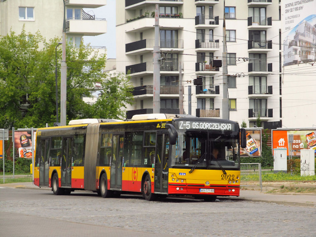 Solbus Solcity SM18, #2022, MZA Warszawa