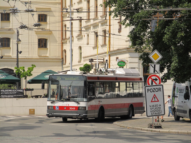 Škoda 21Tr, #3049, DP Brno