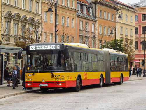Solbus Solcity SM18, #2007, MZA Warszawa