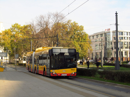 SU18 IV CNG , #9923, Arriva Bus Transport Warszawa