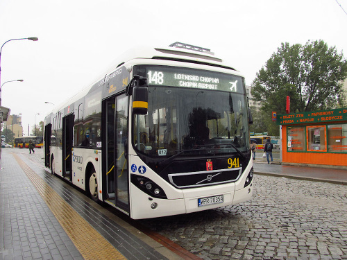 Volvo 7900 Hybrid, #941, MZA Warszawa (testy)