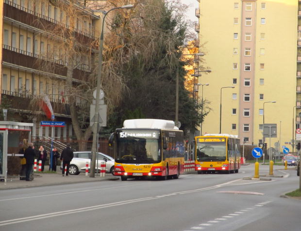 MAN NL313 CNG Lion's City, #4219, MZA Warszawa