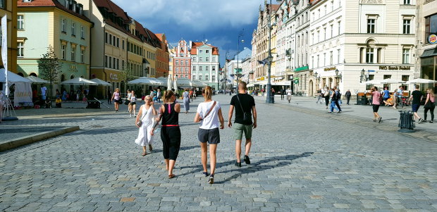 "Walking around the center" - Wroclaw