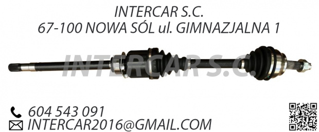 PÓŁOŚ PRAWA ALFA ROMEO 147 1.9 JTDM