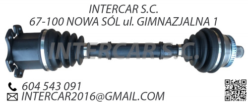 PÓŁOŚ AUDI A4 (8E2, B6) 2.4