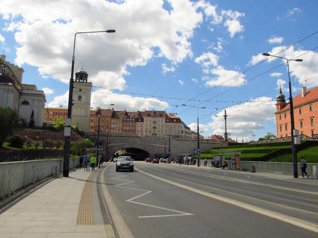 Warszawa - Śródmieście, tunel trasy W-Z