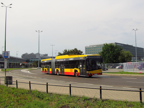 SU18 IV CNG , #9915, Arriva Bus Transport Warszawa