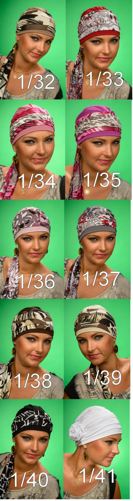 Turban Chusta Amelia