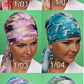 Turban Chusta Amelia Jedwabny