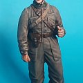 Oficer wojsk pancernych w kombinezonie czołgowym `39 1-25 scale