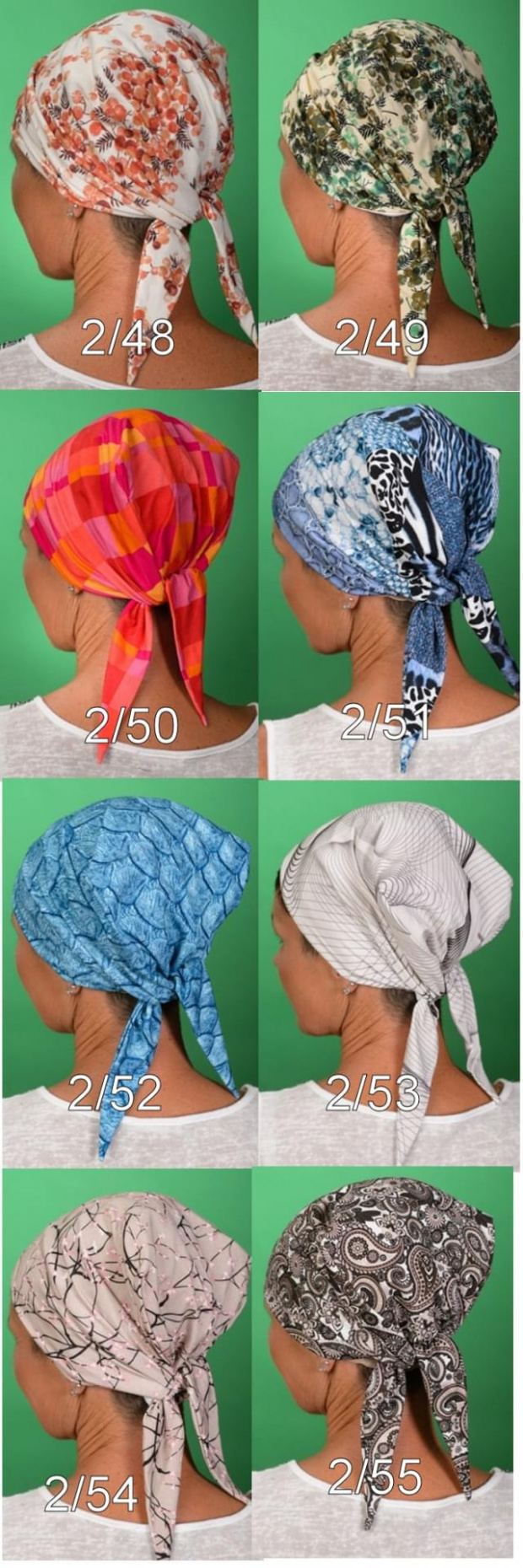 Turban Chusta Mini Dzianina