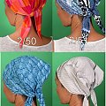 Turban Chusta Mini Dzianina