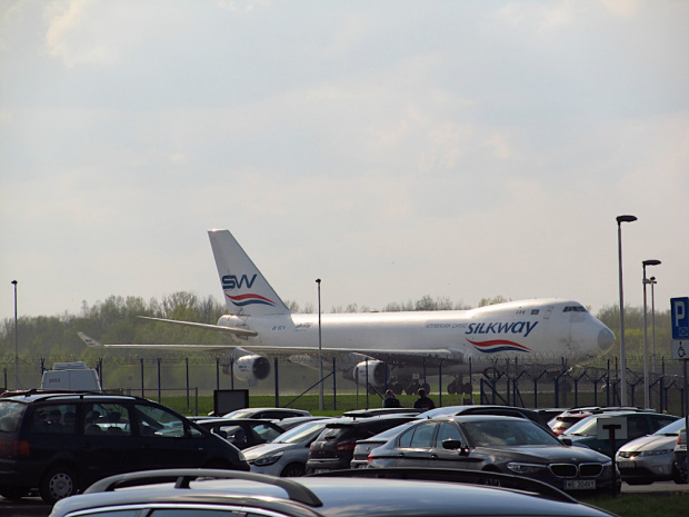 Boeing 747-4H6F, 4K-BCV, Silk Way West Airlines