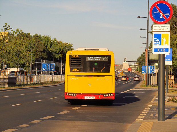 Autosan M18LF LNG, #7804, MZA Warszawa